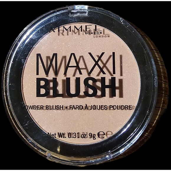 Rimmel London Maxi Blush - 001 Third Base - Powder, Lightweight - Picture 1 of 2